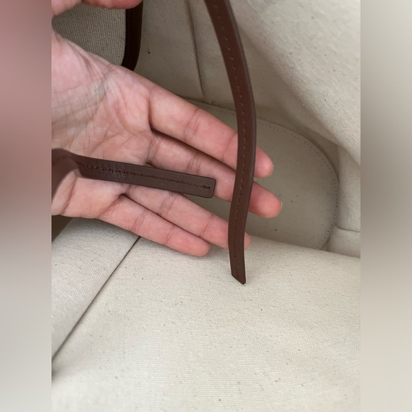 HEREU Calella canvas & leather tote bag - Picture 16 of 16